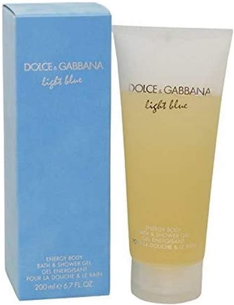 d&g light blue shower gel.